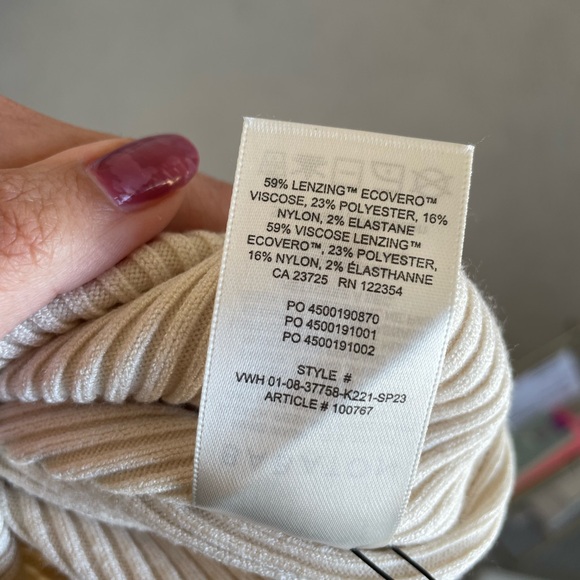 [SOLD] - Babaton Mock Neck Midi Dress - Picture 5 of 6